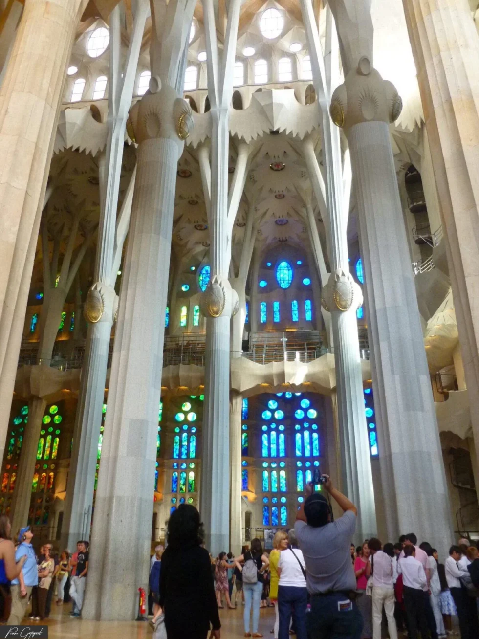 Instant de reportage à Barcelone