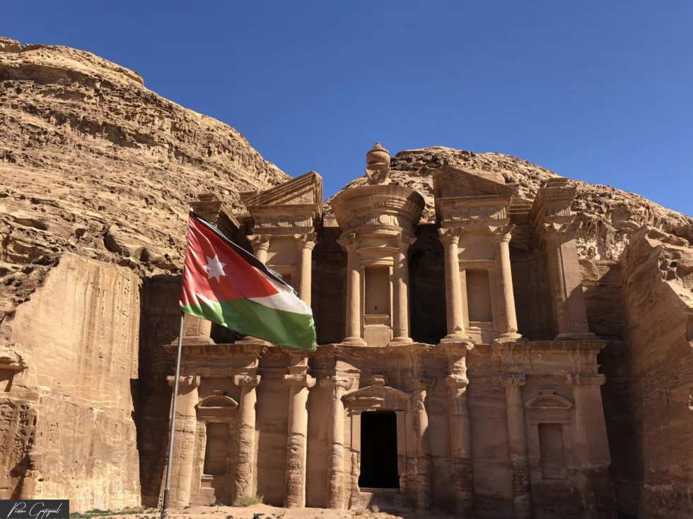 Scène de reportage photo en Jordanie