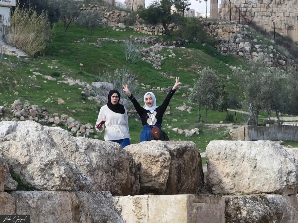 Vue de voyage réalisée en Jordanie