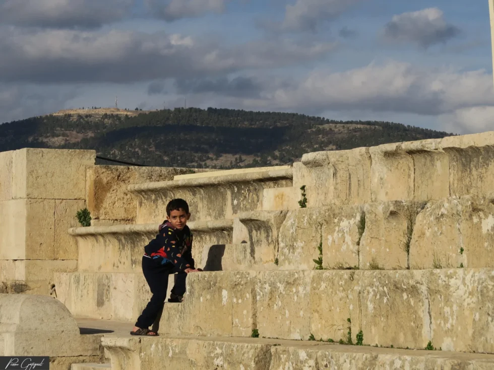 Scène observée pendant un voyage en Jordanie