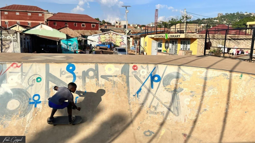 Vue captée pendant un repérage photographique en Ouganda