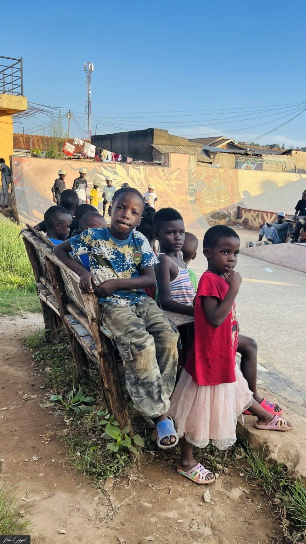 Vue liée à un repérage documentaire en Ouganda