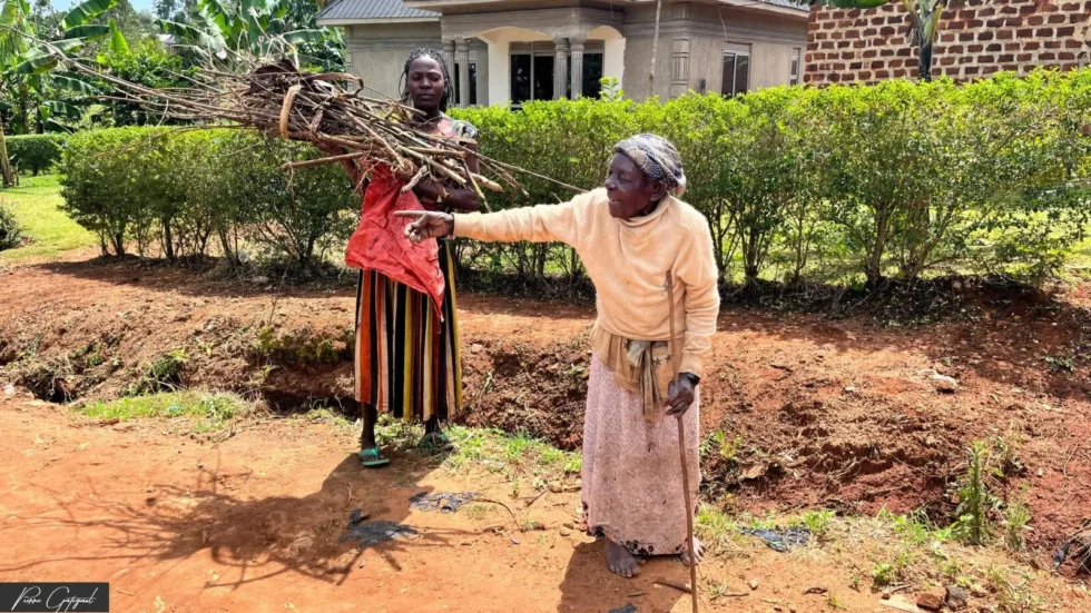 Instant de reportage photographique en Ouganda
