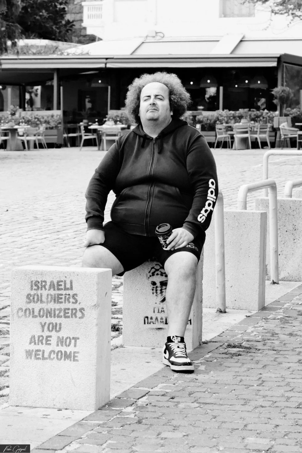 Scène de reportage photo non précisée