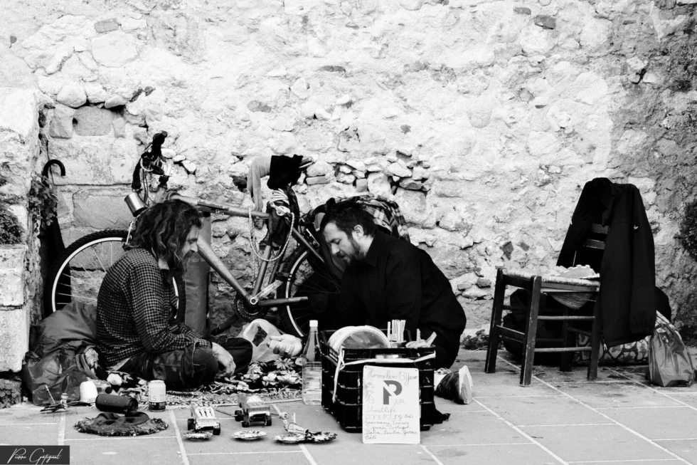 Scène de reportage photo non précisée